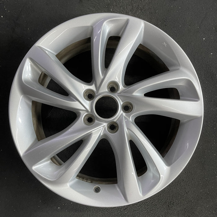 18" INFINITI QX30 17-19 18x7 , , alternating spoke Original OEM Wheel Rim - Angle View