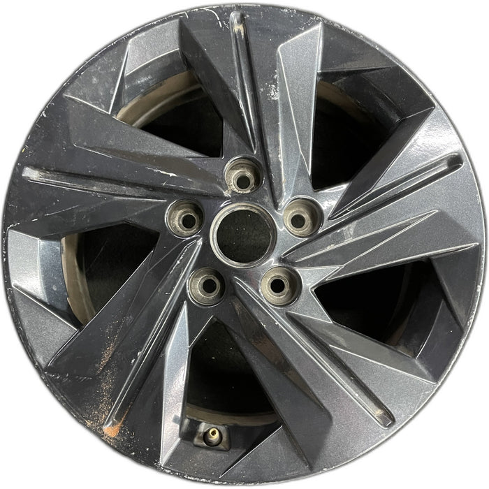 16" ELANTRA 21-23 16x6.5 Original OEM Wheel Rim - Front View