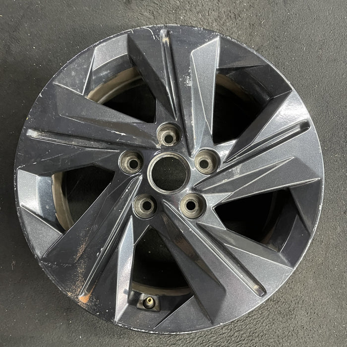 16" ELANTRA 21-23 16x6.5 Original OEM Wheel Rim - Angle View