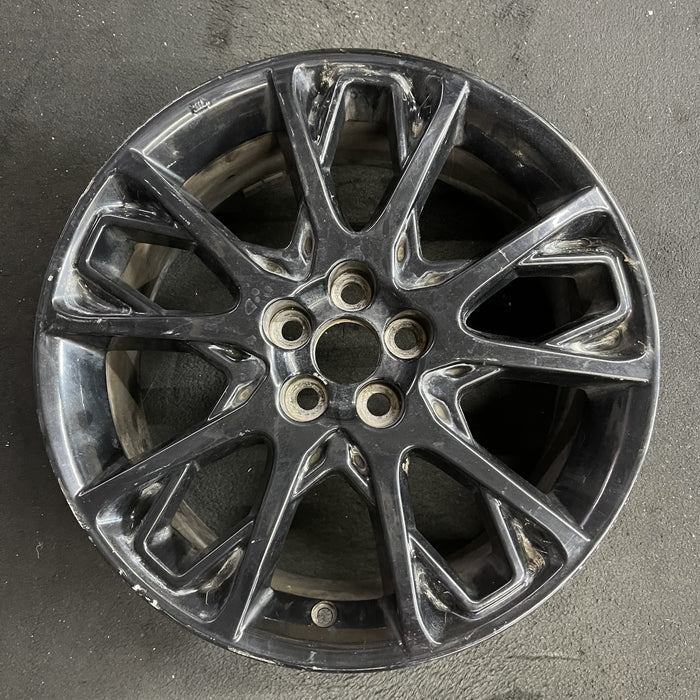 17" COROLLA 16 17x7 , 10 spoke Original OEM Wheel Rim - Angle View