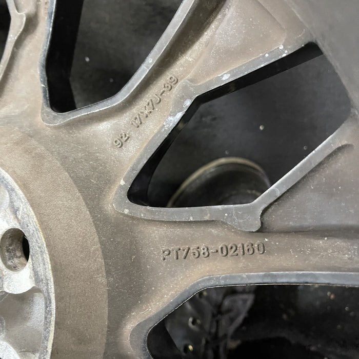 17" COROLLA 16 17x7 , 10 spoke Original OEM Wheel Rim - Back View