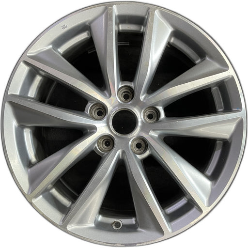 17" INFINITI Q50 14-15 17x7.5 , , narrow spoke width Original OEM Wheel Rim - Front View