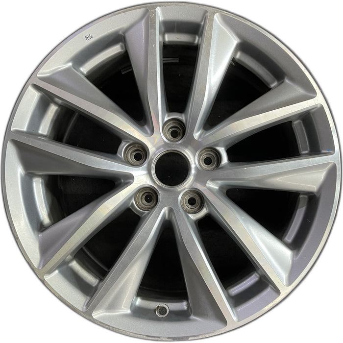 17" INFINITI Q50 14-15 17x7.5 , , narrow spoke width Original OEM Wheel Rim - Front View