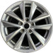 17" INFINITI Q50 14-15 17x7.5 , , narrow spoke width Original OEM Wheel Rim - Front View