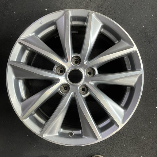 17" INFINITI Q50 14-15 17x7.5 , , narrow spoke width Original OEM Wheel Rim - Angle View