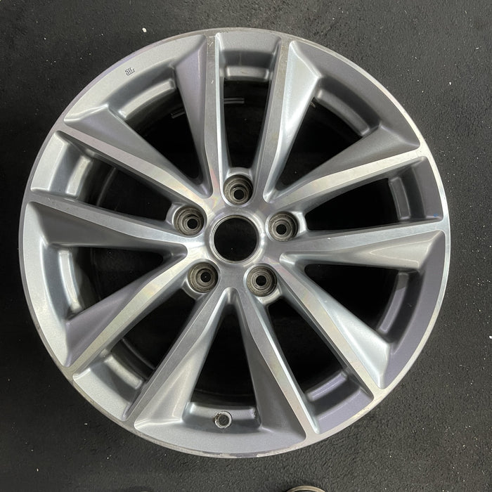 17" INFINITI Q50 14-15 17x7.5 , , narrow spoke width Original OEM Wheel Rim - Angle View