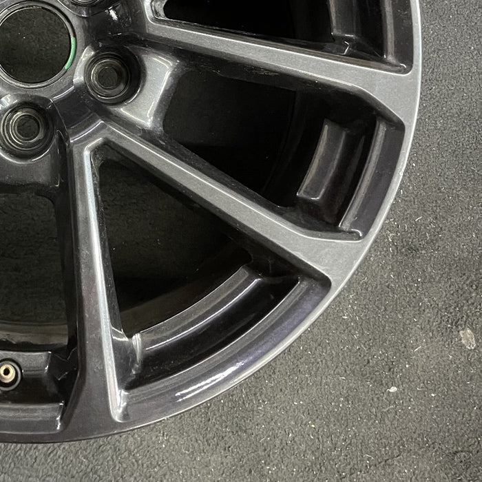 18" WRX 18 18x8.5 alloy 5 V spoke gunmetal Original OEM Wheel Rim