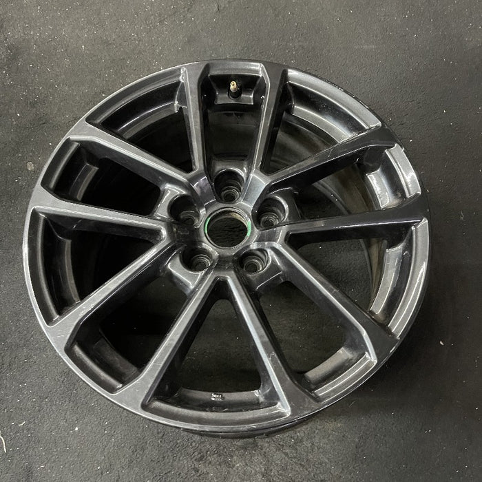 18" WRX 18 18x8.5 alloy 5 V spoke gunmetal Original OEM Wheel Rim