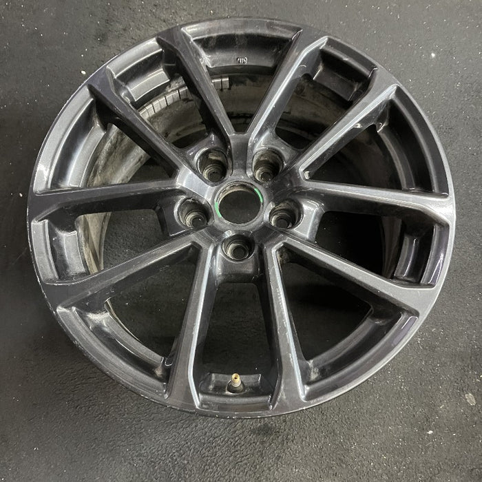 18" WRX 18 18x8.5 alloy 5 V spoke gunmetal Original OEM Wheel Rim