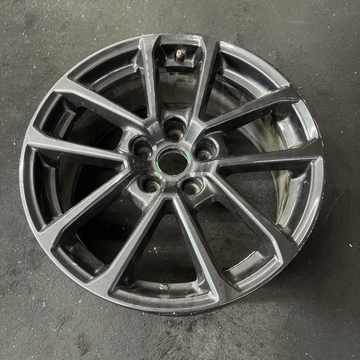 18" WRX 18 18x8.5 alloy 5 V spoke gunmetal Original OEM Wheel Rim