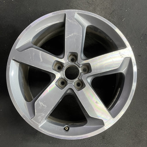18" AUDI Q3 15-16 18x7 Original OEM Wheel Rim - Angle View