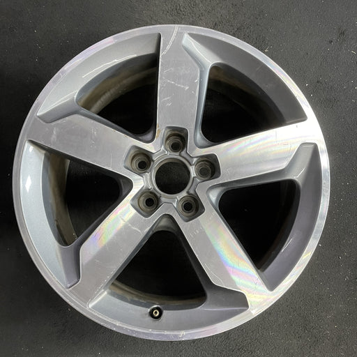 18" AUDI Q3 15-16 18x7 Original OEM Wheel Rim - Angle View