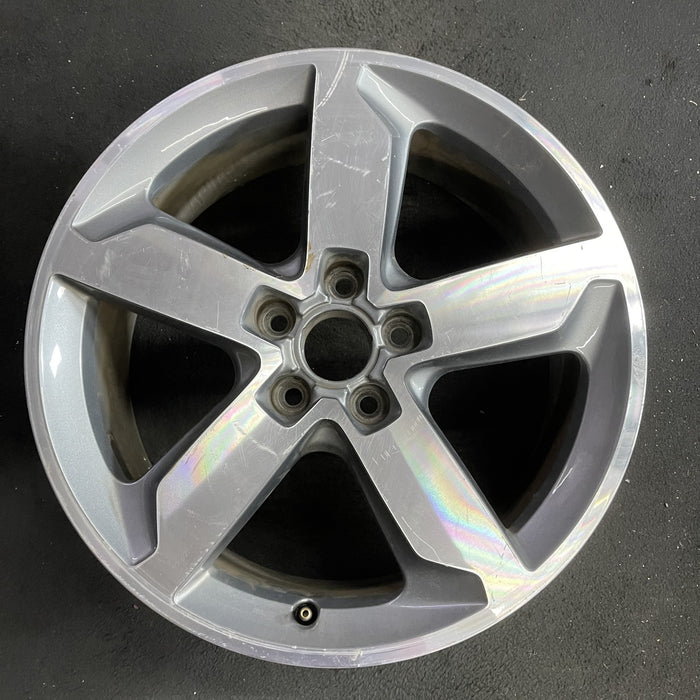 18" AUDI Q3 15-16 18x7 Original OEM Wheel Rim - Angle View