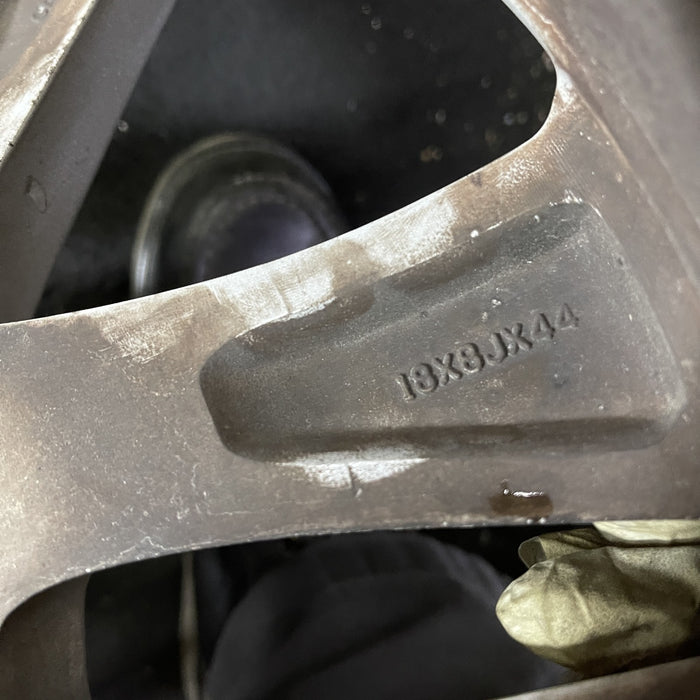 18" EXPLORER 18-19 18x8, aluminum, w/o police package; 10 spoke Original OEM Wheel Rim