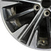 18" ECLIPSE CROSS 18-20 18x7 2-te Original OEM Wheel Rim - Back View