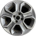 16" ECOSPORT 18-22 16x6.5, 5 spoke Original OEM Wheel Rim - Front View