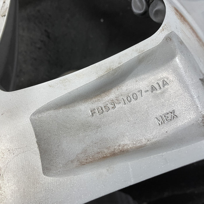 18" EXPLORER 16-17 18x8 , aluminum, w/o police package; 5 spoke Original OEM Wheel Rim