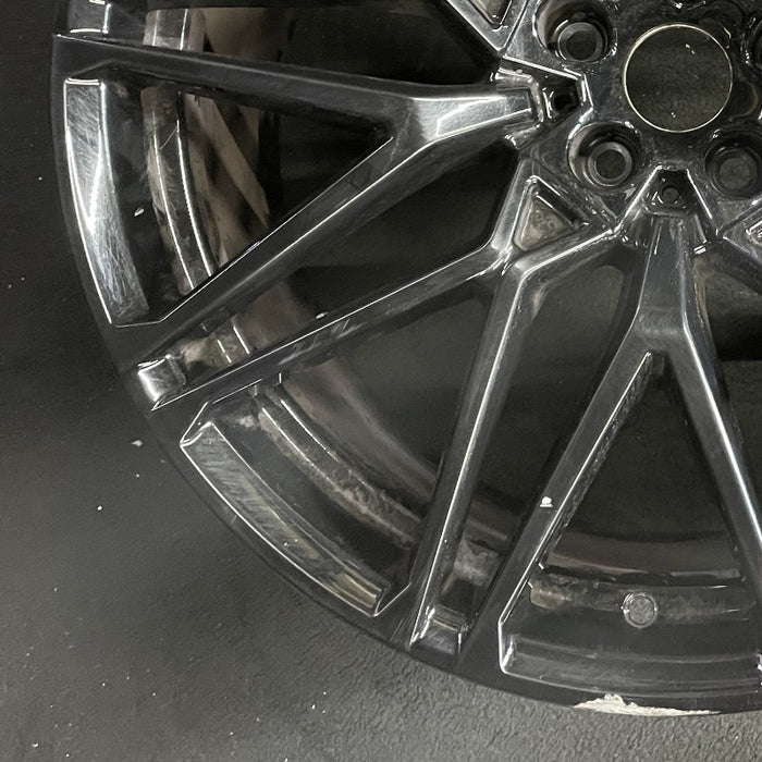 21" BMW X5M 24 21x10.5 20 spoke black Original OEM Wheel Rim