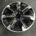24" ESCALADE IQ 25 , single spoke, gloss black Original OEM Wheel Rim - Side Profile