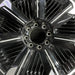 24" ESCALADE IQ 25 24x9 single spoke gloss black opt RDV Original OEM Wheel Rim - Angle View
