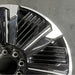 24" ESCALADE IQ 25 24x9 single spoke gloss black opt RDV Original OEM Wheel Rim - Close-Up Detail