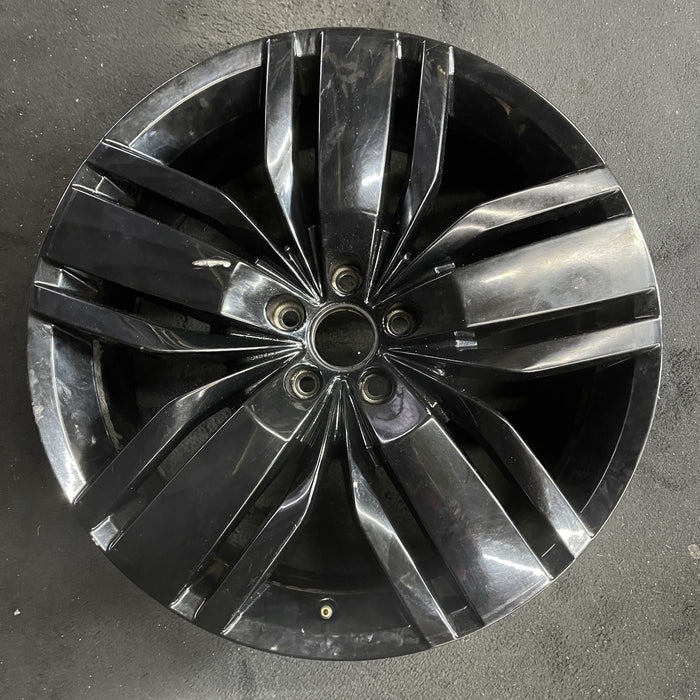 20" ATLAS 18-20 20x8 , , triple spoke, black Original OEM Wheel Rim - Angle View