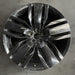 20" ATLAS 18-20 20x8 , , triple spoke, black Original OEM Wheel Rim - Angle View