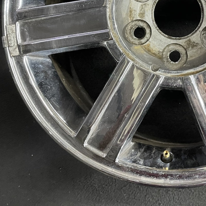 18" ESCALADE 07-09 18x8 7 spoke chrome finish opt PD5 Original OEM Wheel Rim