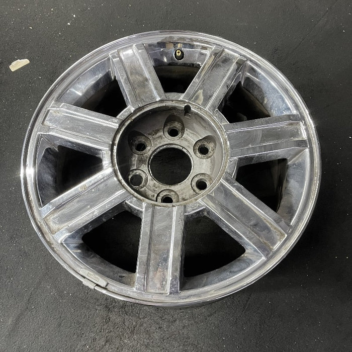 18" ESCALADE 07-09 18x8 7 spoke chrome finish opt PD5 Original OEM Wheel Rim - View 8