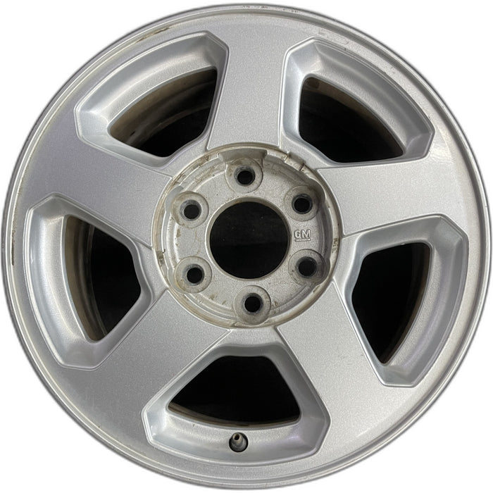 16" TRAILBLAZER 02-03 16x7, aluminum, 5 spoke, opt QC4 , Original OEM Wheel Rim