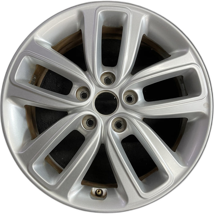 17" SOUL 17-19 gasoline model, 17x6.5 Original OEM Wheel Rim - Front View