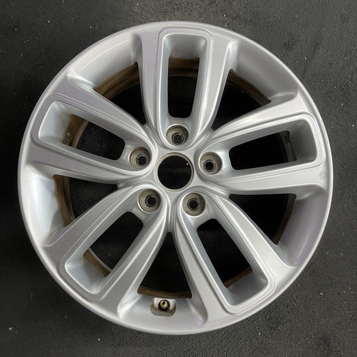 17" SOUL 17-19 gasoline model, 17x6.5 Original OEM Wheel Rim - Angle View