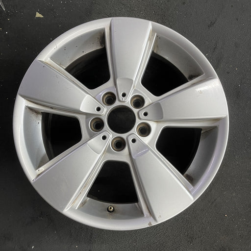 18" BMW X3 04-10 18x8 , , flat spoke Original OEM Wheel Rim - Angle View