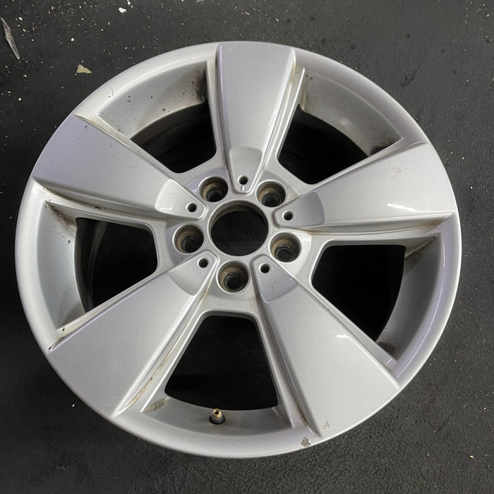 18" BMW X3 04-10 18x8 , , flat spoke Original OEM Wheel Rim - Side Profile