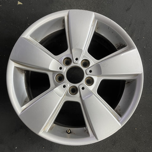 18" BMW X3 04-10 18x8 , , flat spoke Original OEM Wheel Rim - Angle View