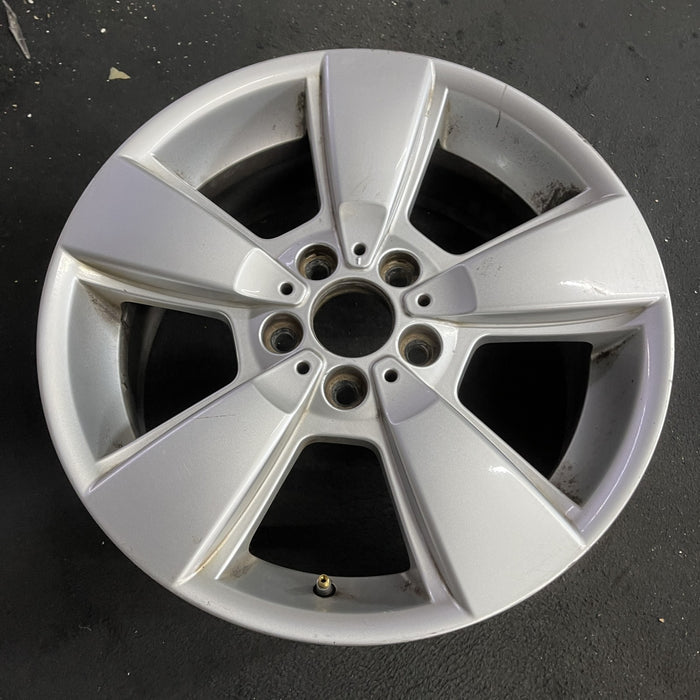 18" BMW X3 04-10 18x8 , , flat spoke Original OEM Wheel Rim - Side Profile
