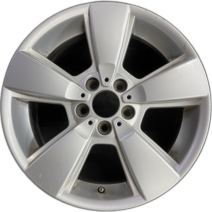 18" BMW X3 04-10 18x8 , , flat spoke Original OEM Wheel Rim - Front View