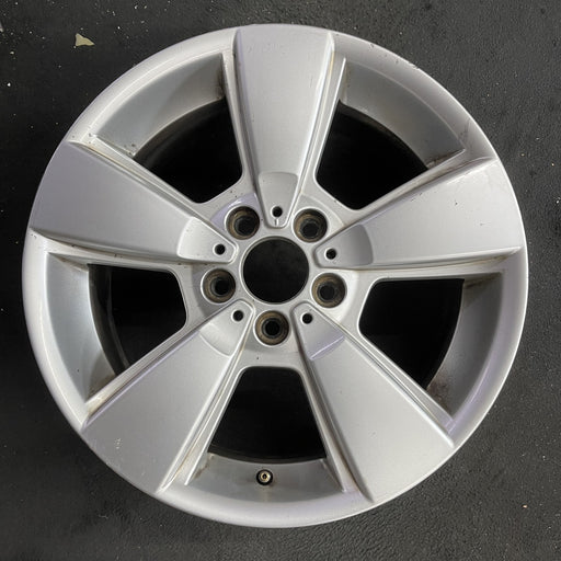 18" BMW X3 04-10 18x8 , , flat spoke Original OEM Wheel Rim - Angle View