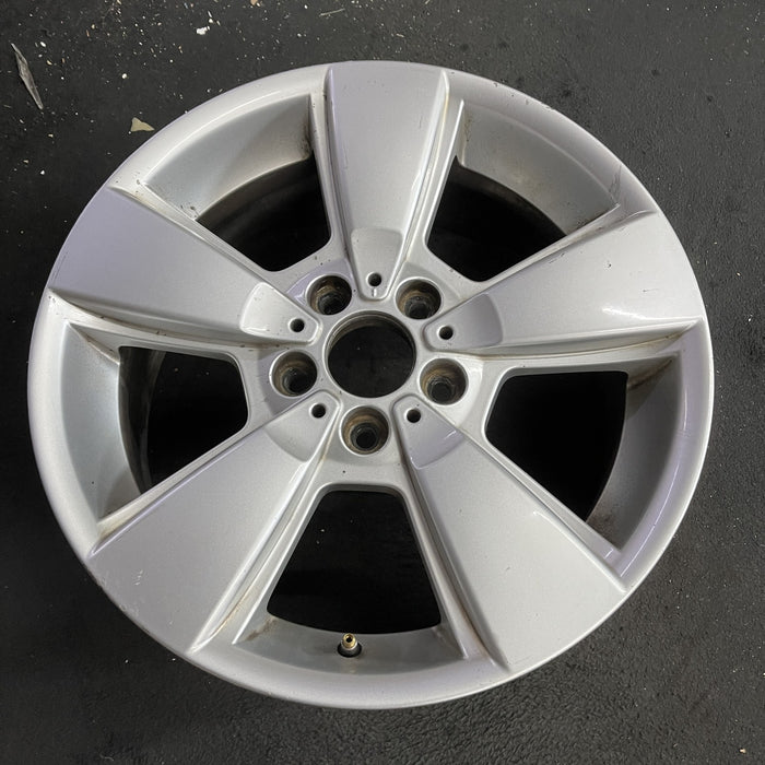 18" BMW X3 04-10 18x8 , , flat spoke Original OEM Wheel Rim - Side Profile