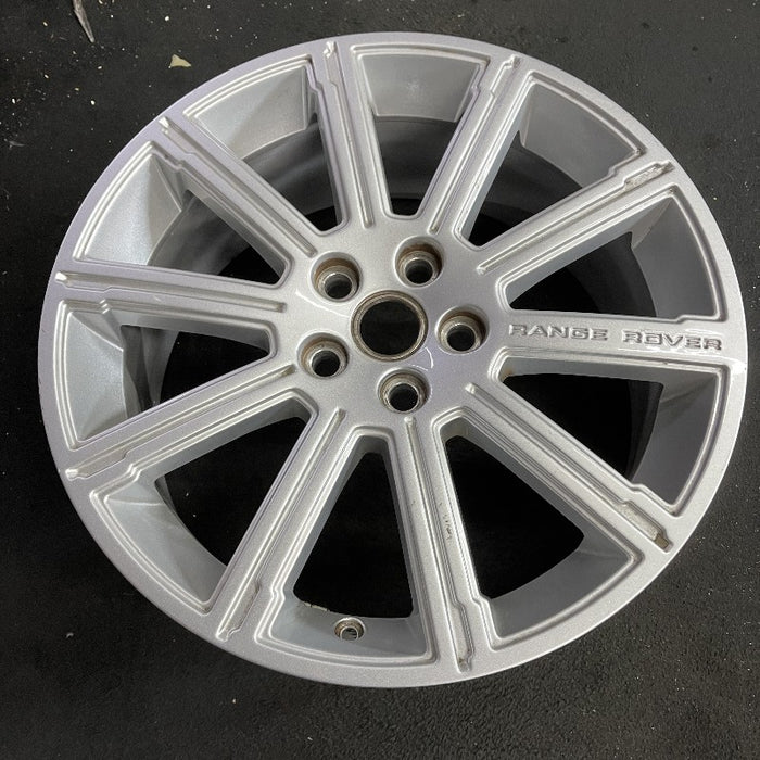 20" RANGE ROVER 10-11 alloy 20x8.5 10 single spokes grooves finish Original OEM Wheel Rim
