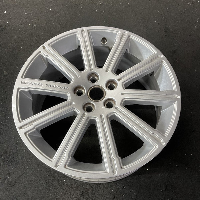 20" RANGE ROVER 10-11 alloy 20x8.5 10 single spokes grooves finish Original OEM Wheel Rim