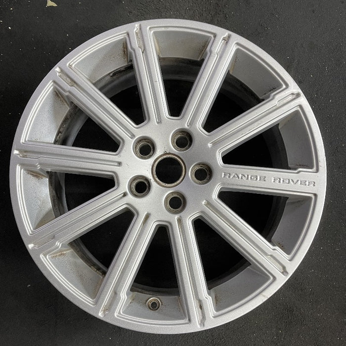 20" RANGE ROVER 10-11 alloy 20x8.5 10 single spokes grooves finish Original OEM Wheel Rim