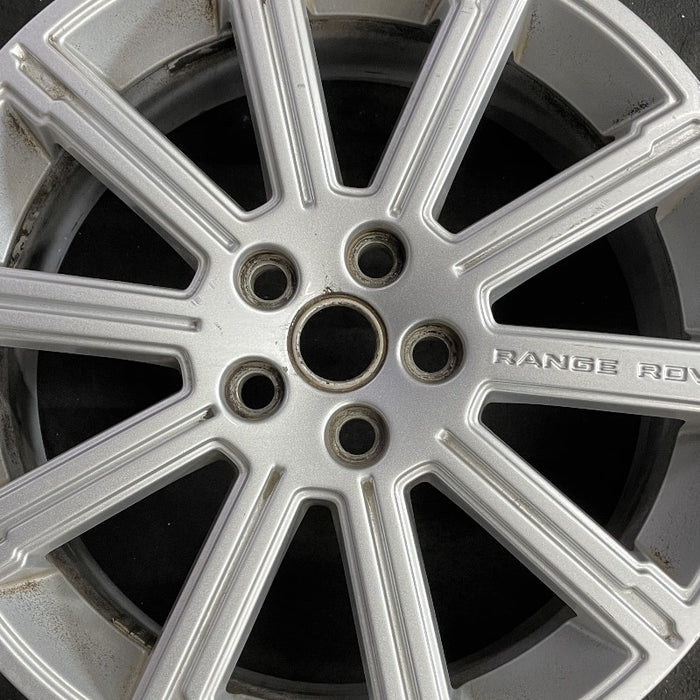 20" RANGE ROVER 10-11 alloy 20x8.5 10 single spokes grooves finish Original OEM Wheel Rim
