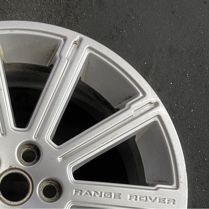 20" RANGE ROVER 10-11 alloy 20x8.5 10 single spokes grooves finish Original OEM Wheel Rim