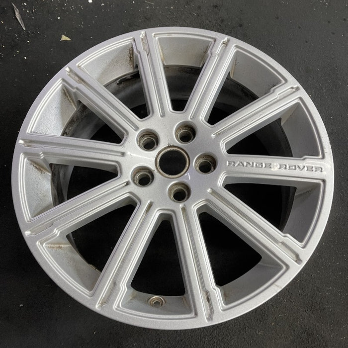 20" RANGE ROVER 10-11 alloy 20x8.5 10 single spokes grooves finish Original OEM Wheel Rim