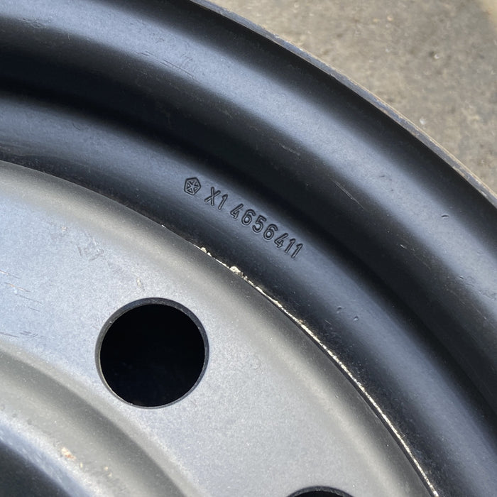15" CIRRUS 95-00 15x6, steel Original OEM Wheel Rim - Back View