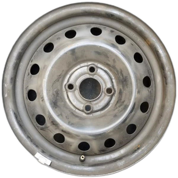 15" CIVIC 01-03 15x6, steel Original OEM Wheel Rim - Front View