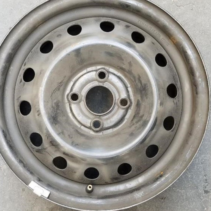 15" CIVIC 01-03 15x6, steel Original OEM Wheel Rim - Angle View