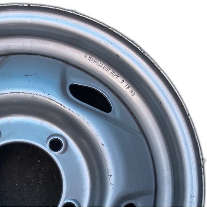 15" SIDEKICK 89-91 5 slot Original OEM Wheel Rim - Side Profile