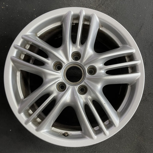 18" PORSCHE CAYENNE 08-10 18x8 , 5 triple spokes Original OEM Wheel Rim - Angle View